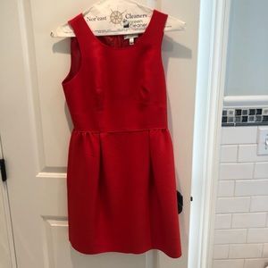 Jcrew mini orange dress size 6